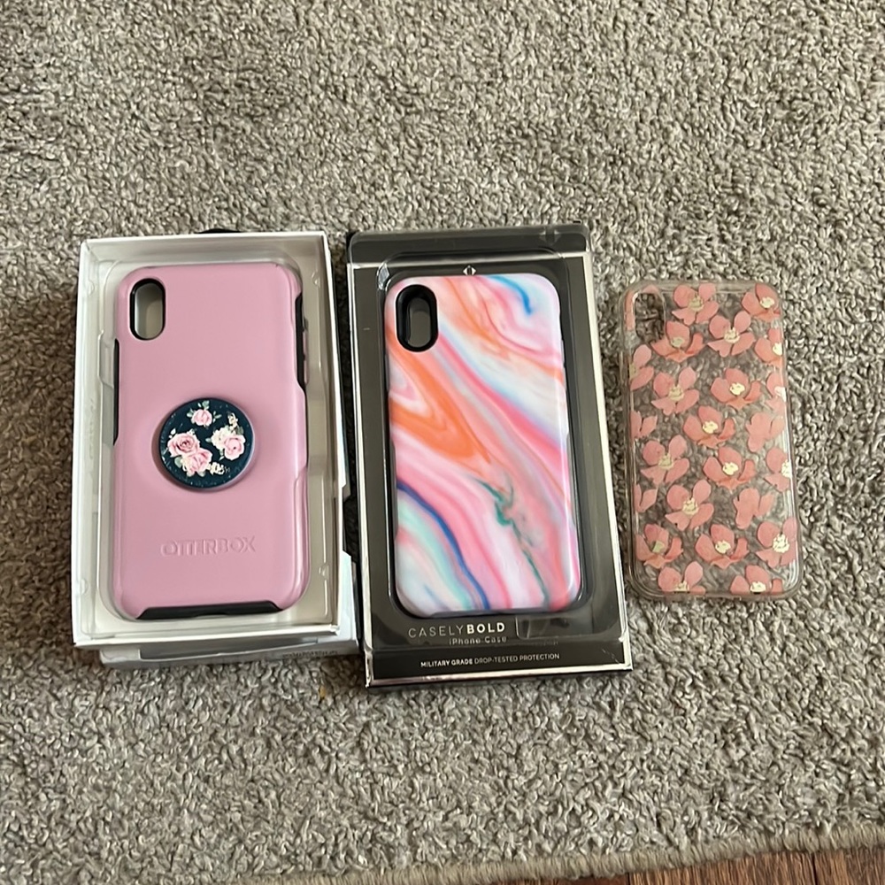 Mix of high end XR iPhone cases